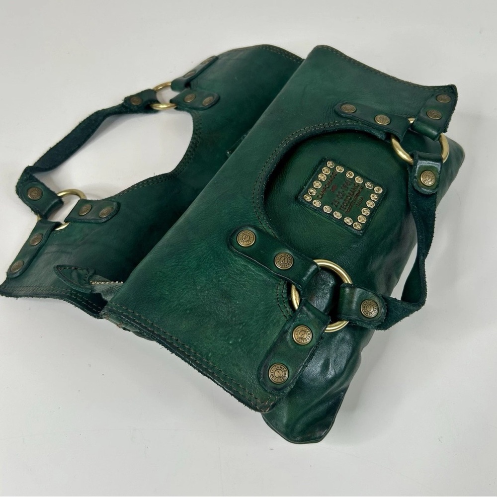 Campomaggi Mamorè Bag in bottle green leather. New with tags. - Picture 4 of 6